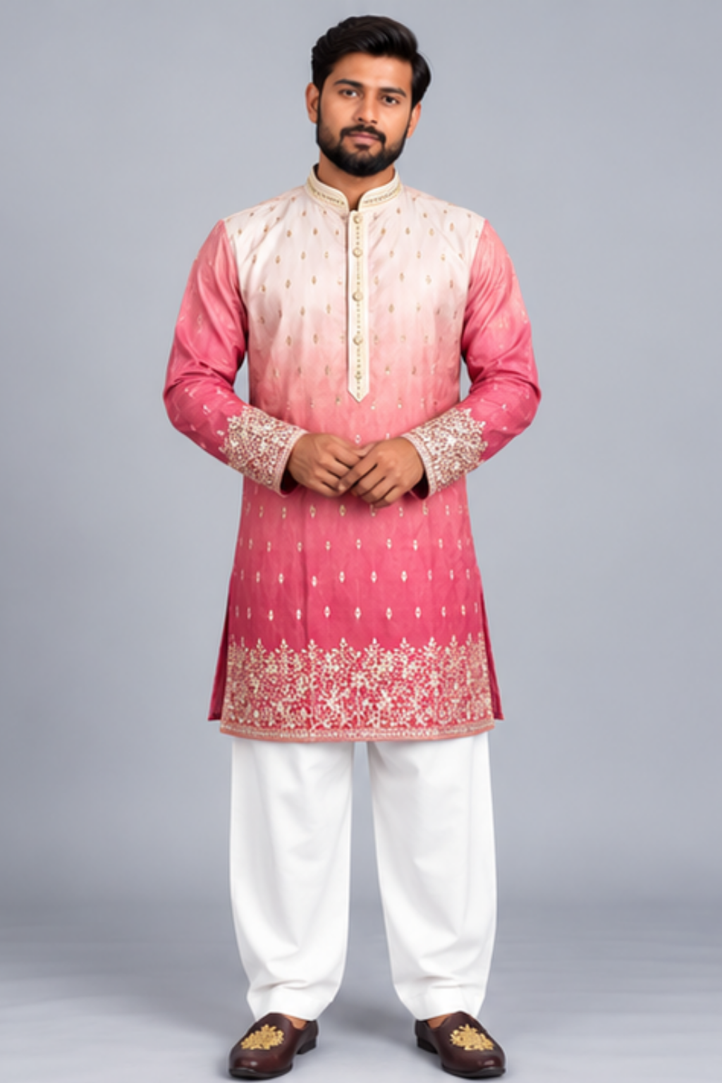 Klassic NX Pink Kurta - D38