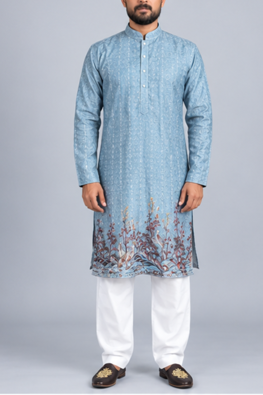 Klassic NX Blue Kurta - D53