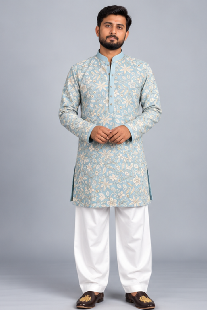 Klassic NX Blue Kurta - D36