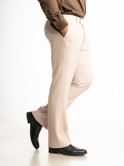 Boot Cut Pant Off-White/Cream