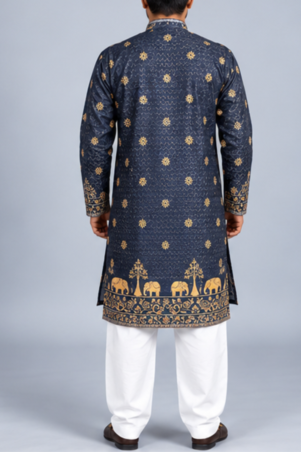 Klassic NX Black Kurta - D52