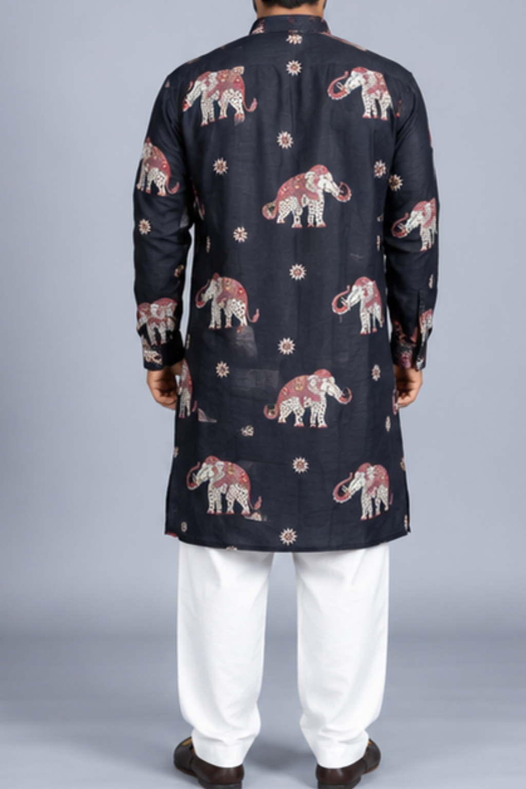 Klassic NX Black Kurta - D46