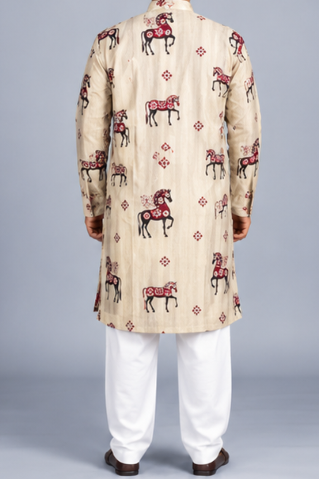 Klassic NX Ivory Kurta - D47