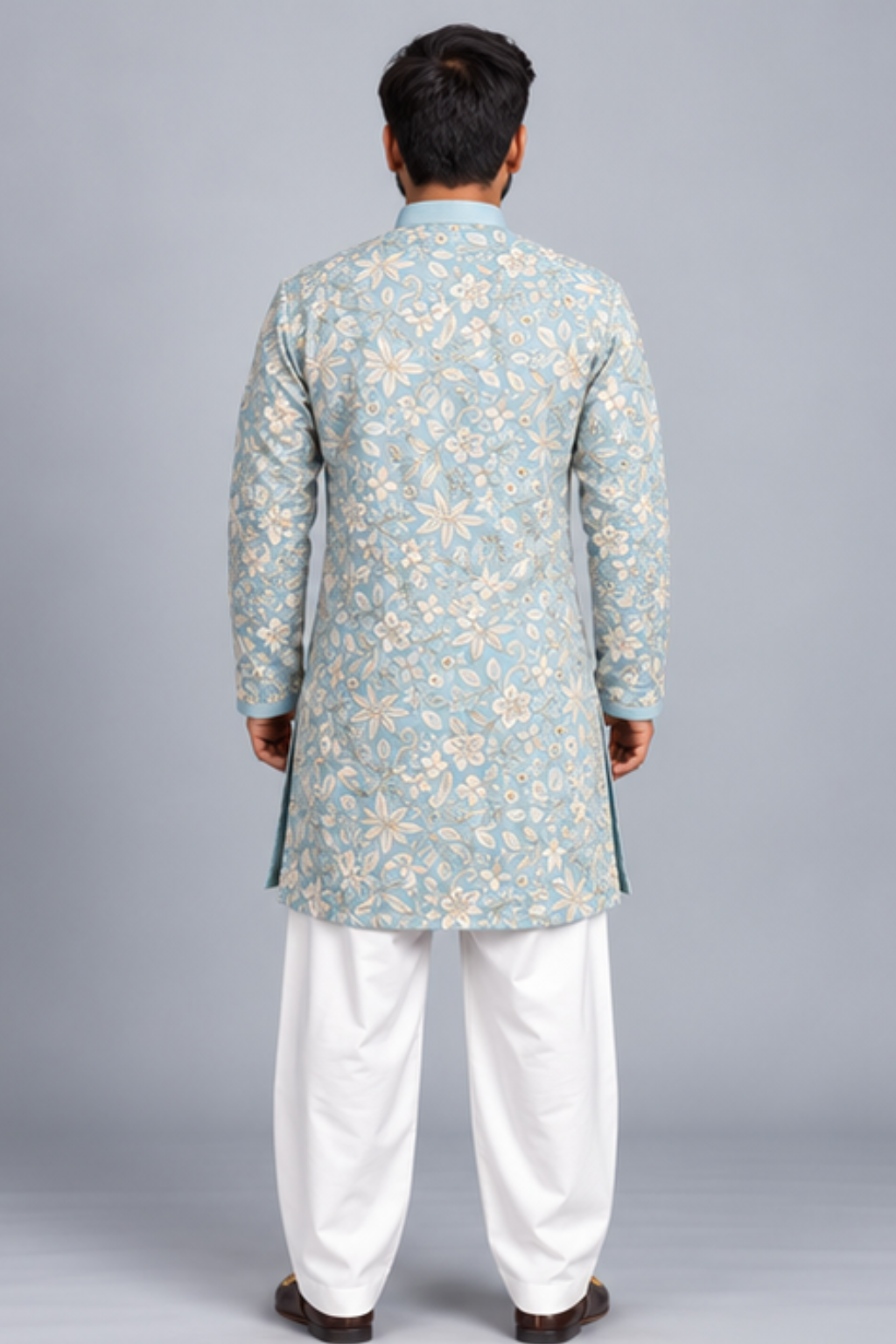 Klassic NX Blue Kurta - D36