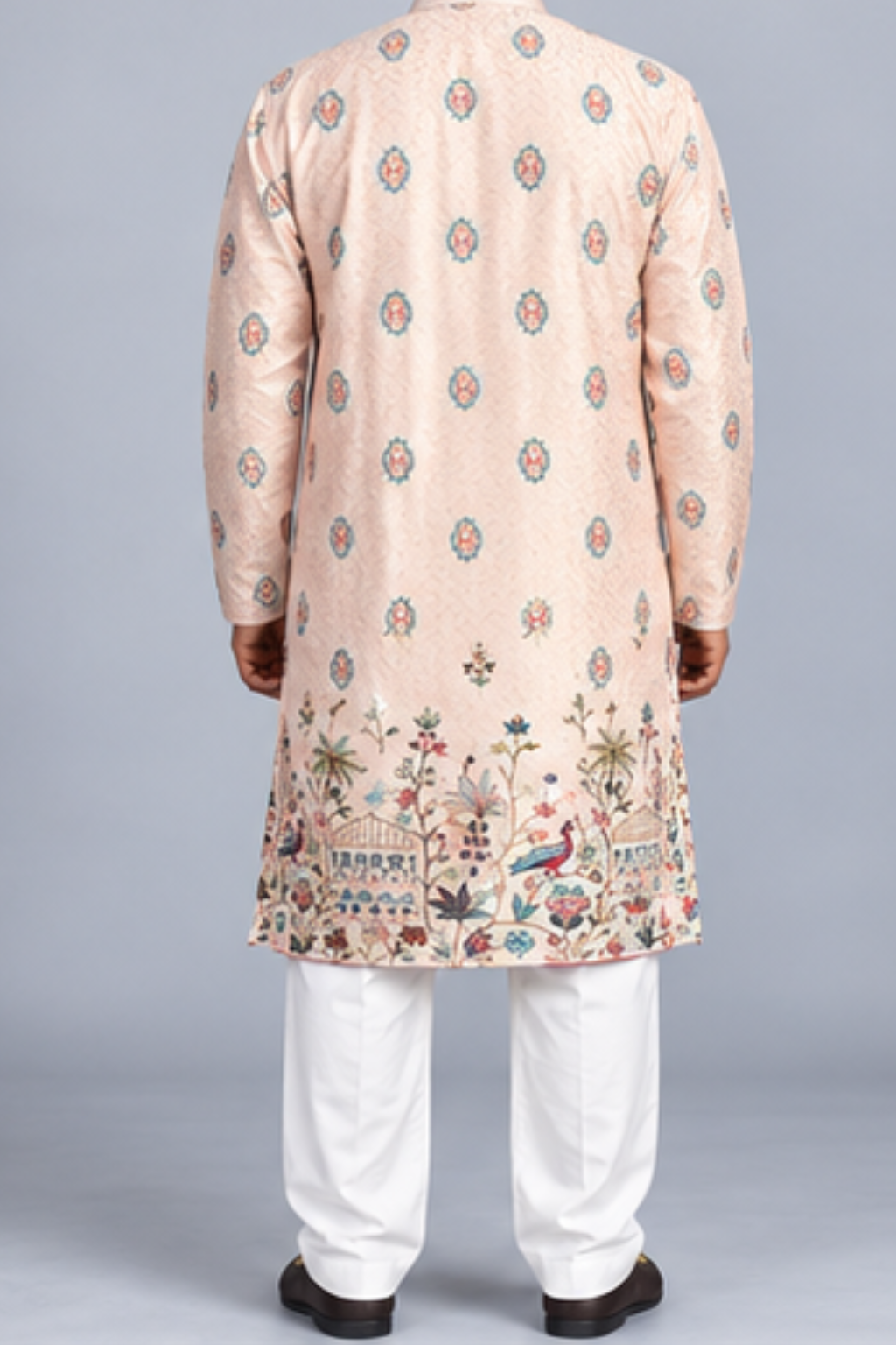 Klassic NX Baby Pink Kurta - D59