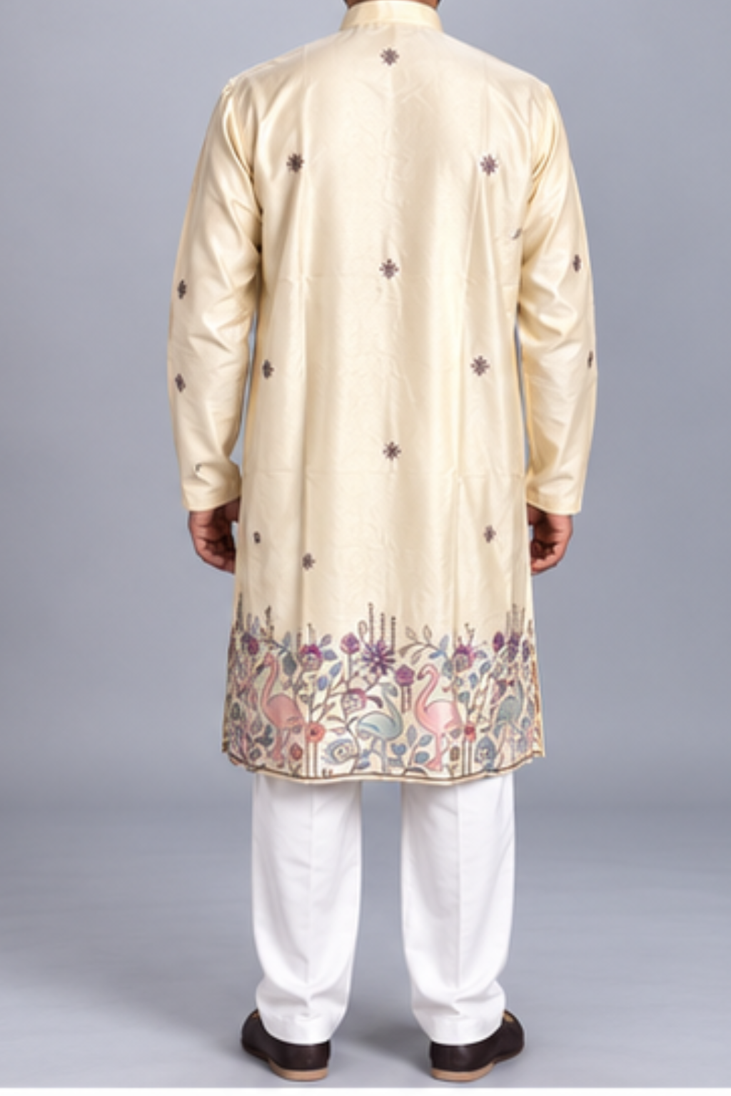 Klassic NX Cream Kurta - D63