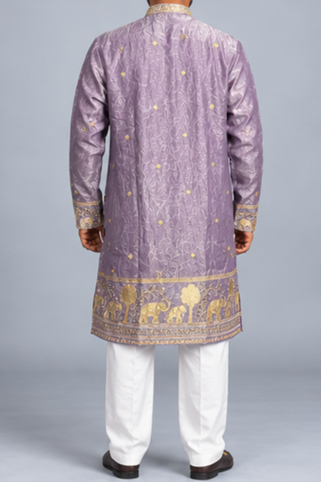 Klassic NX Crushed Violet Kurta - D60