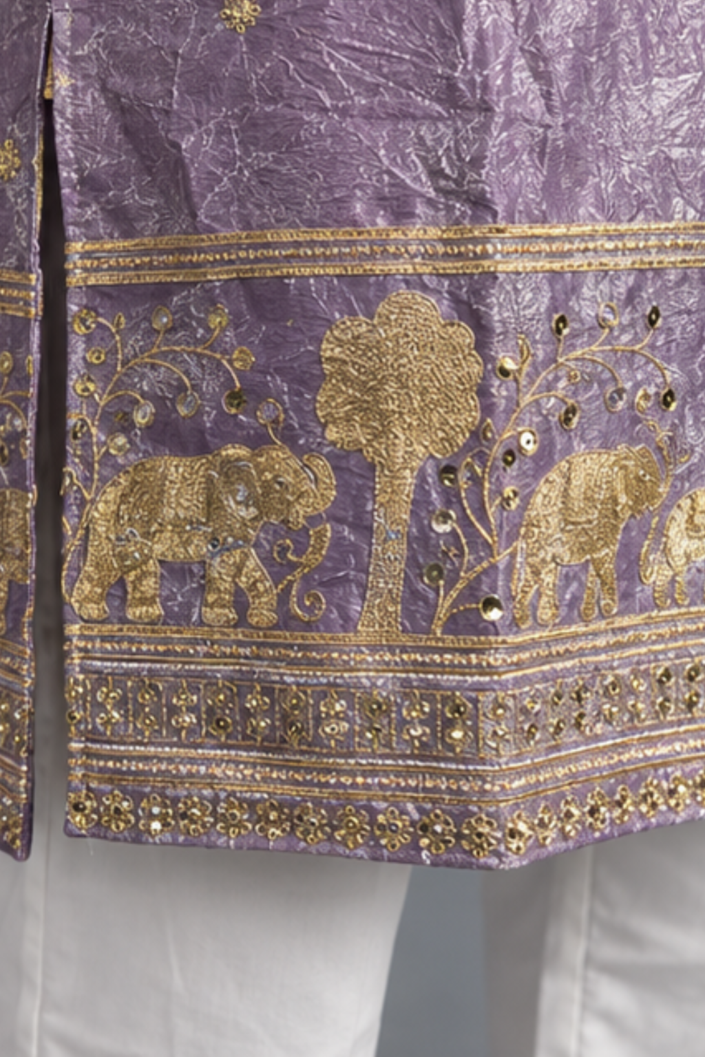 Klassic NX Crushed Violet Kurta - D60