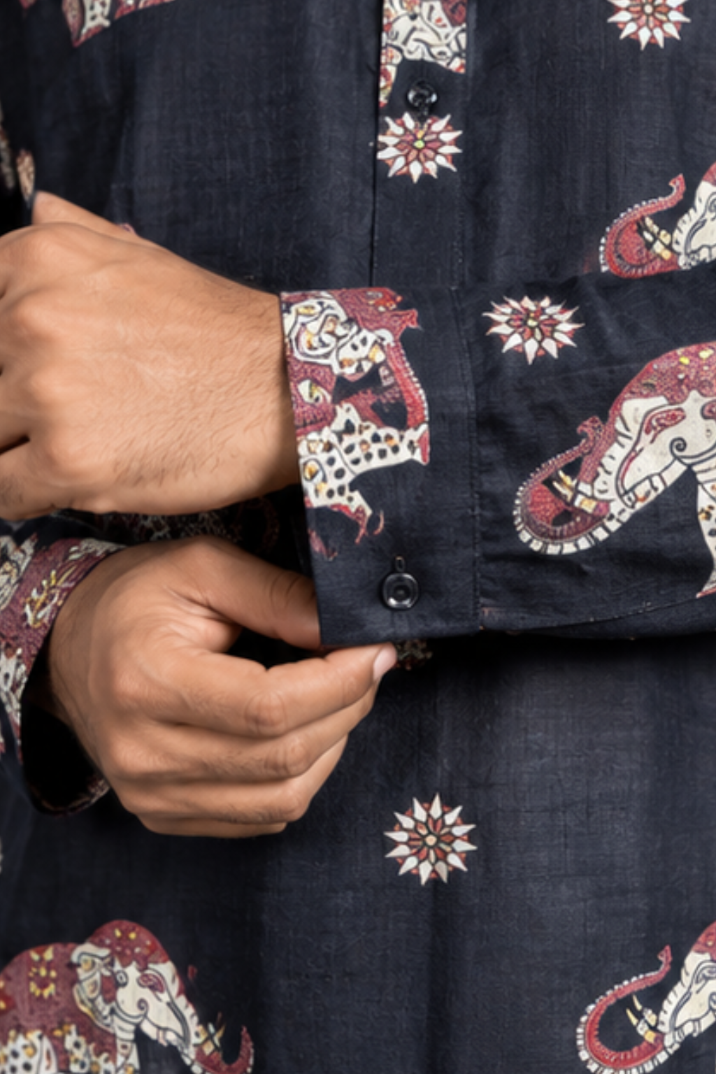 Klassic NX Black Kurta - D46