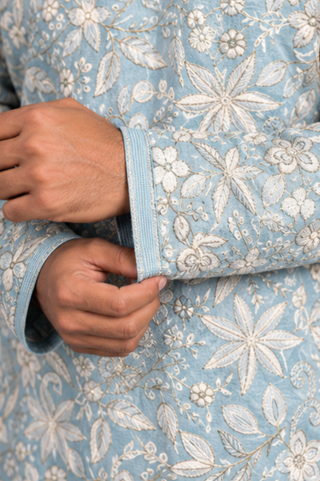 Klassic NX Blue Kurta - D36