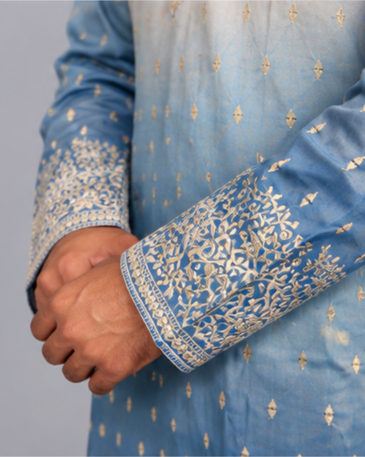 Klassic NX Blue Kurta - D39
