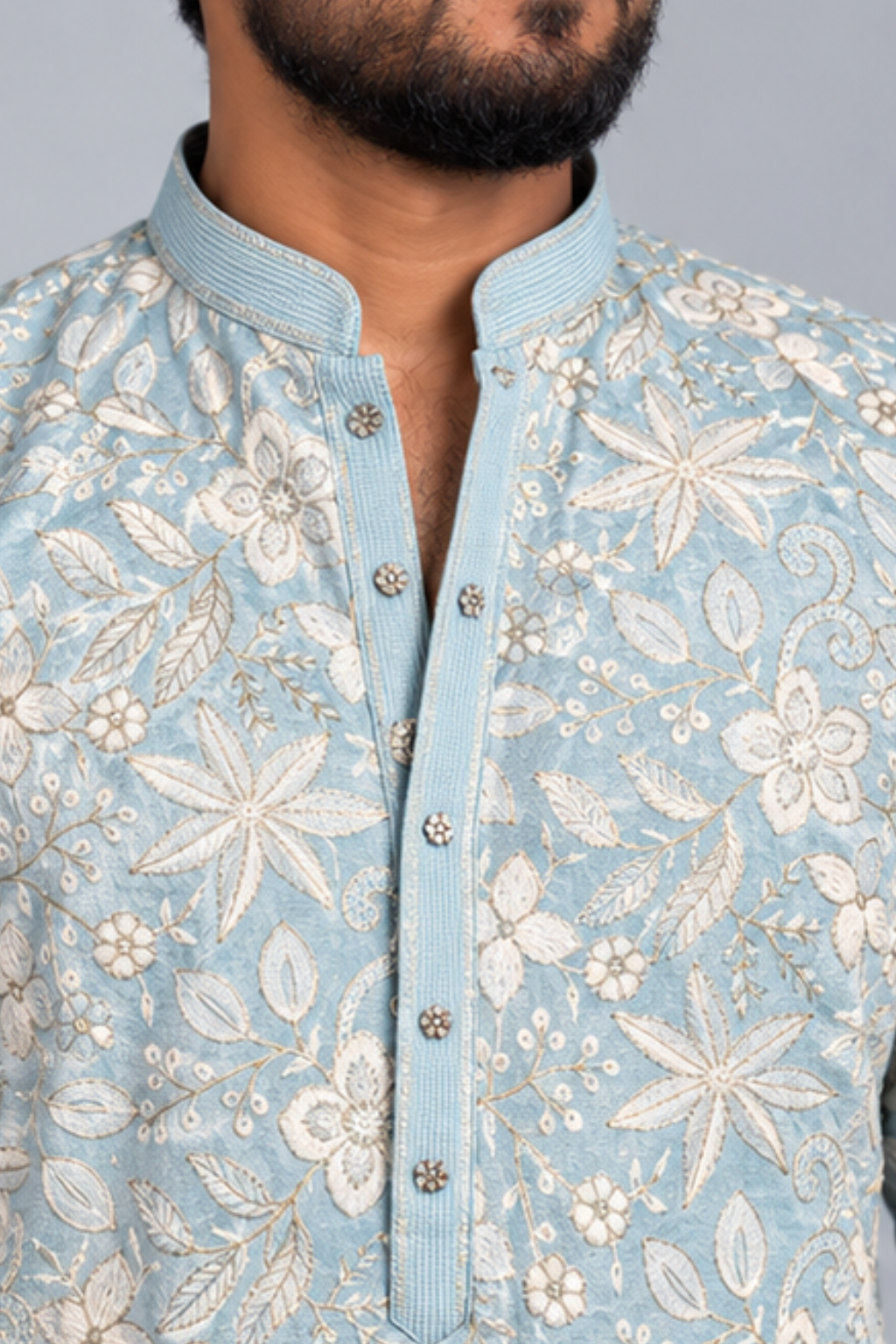 Klassic NX Blue Kurta - D36