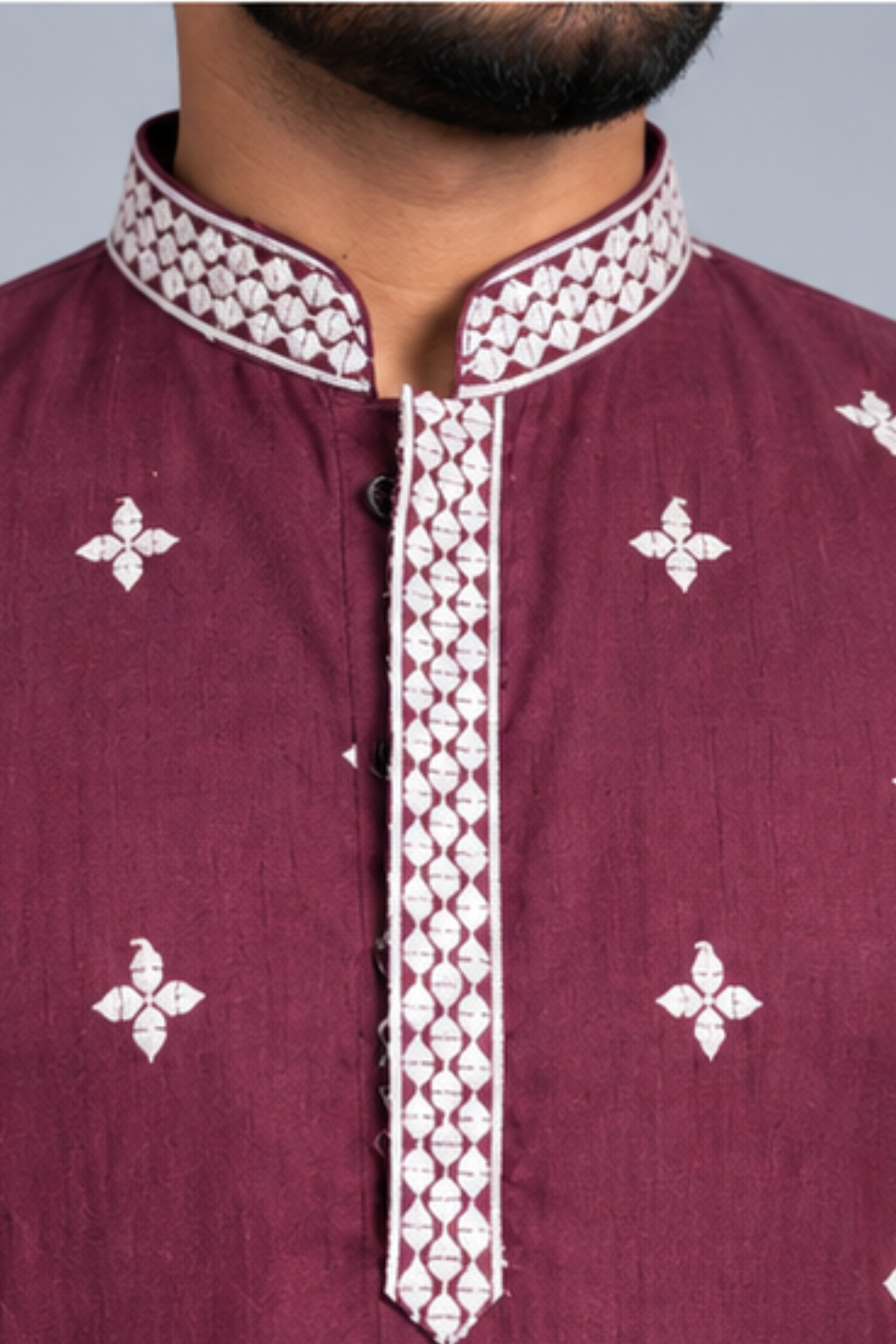 Klassic NX Wine Kurta - D50
