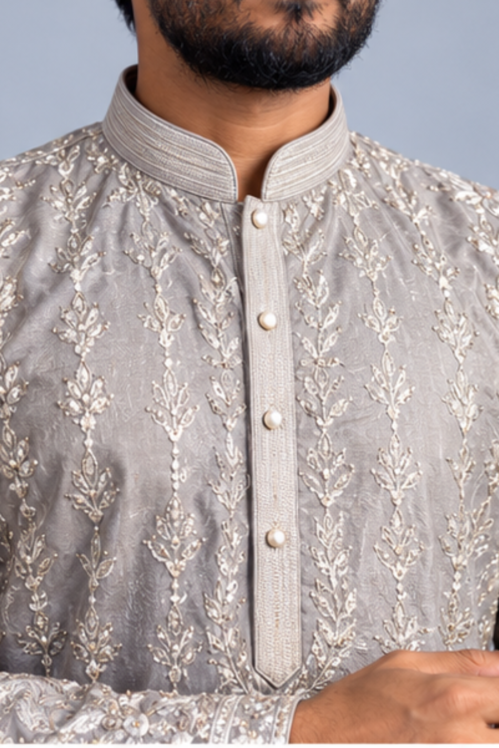 Klassic NX Grey Kurta - D56