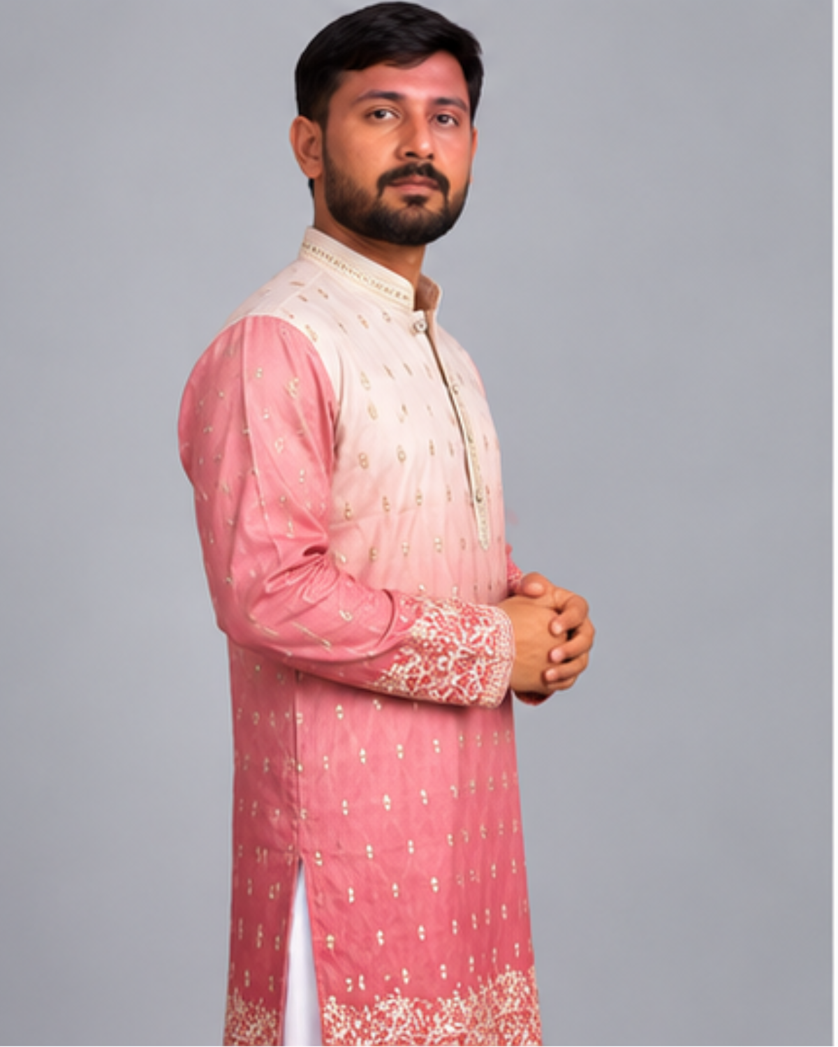 Klassic NX Pink Kurta - D38