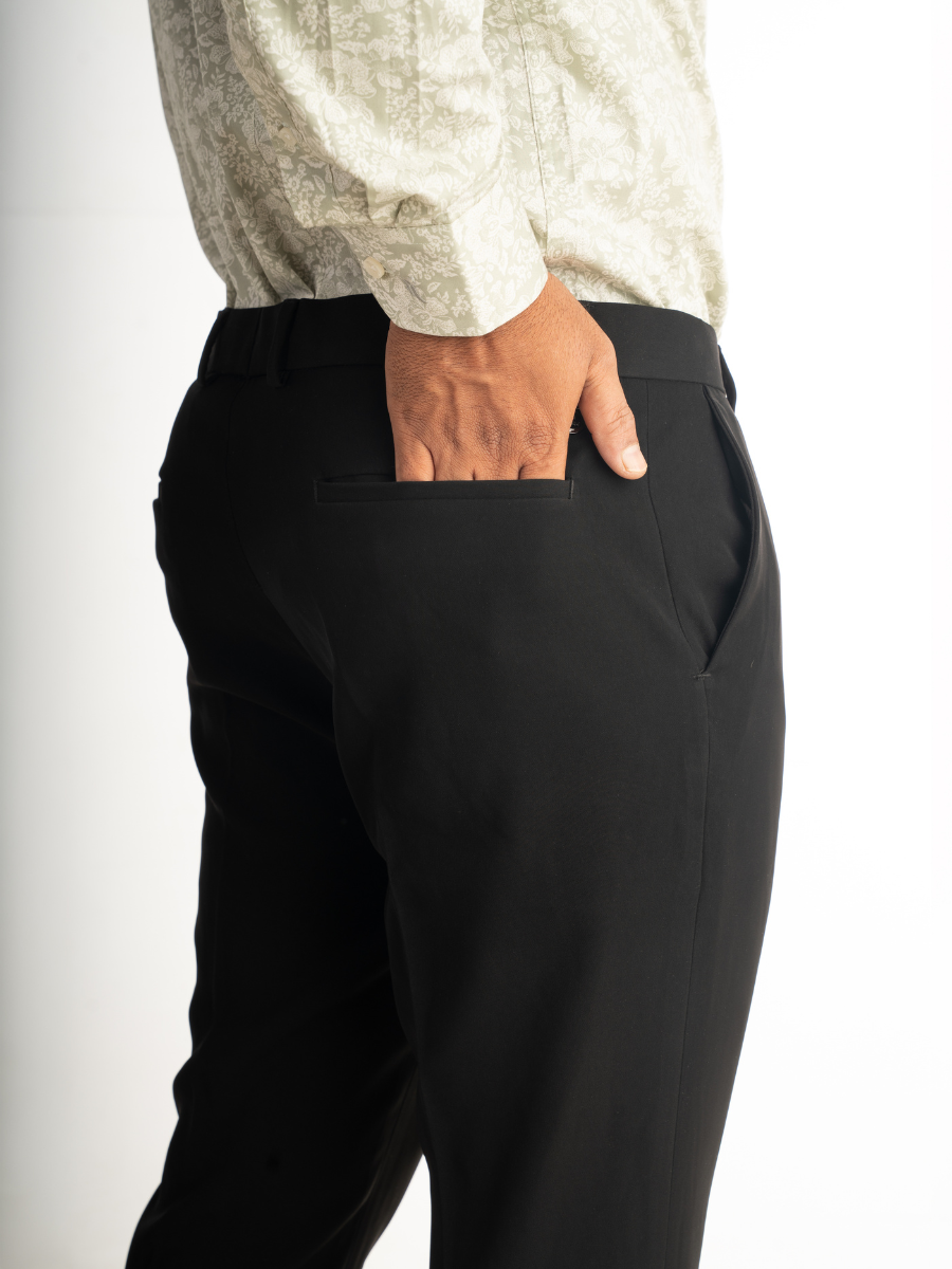 Boot Cut Pant Black