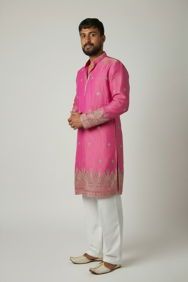 Klassic NX Pink Kurta - D8