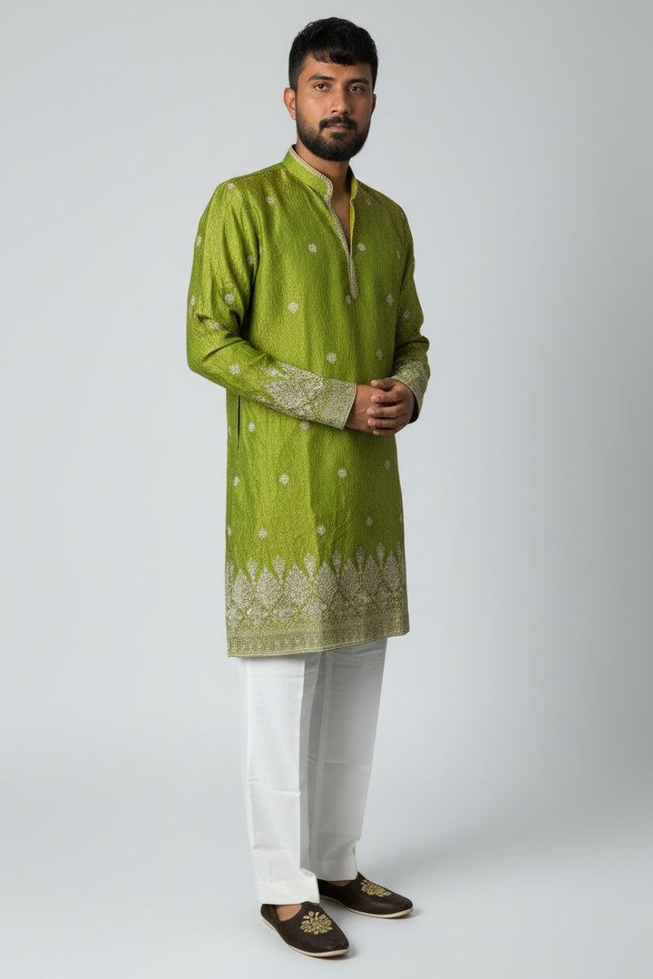 Klassic NX Green Kurta - D22