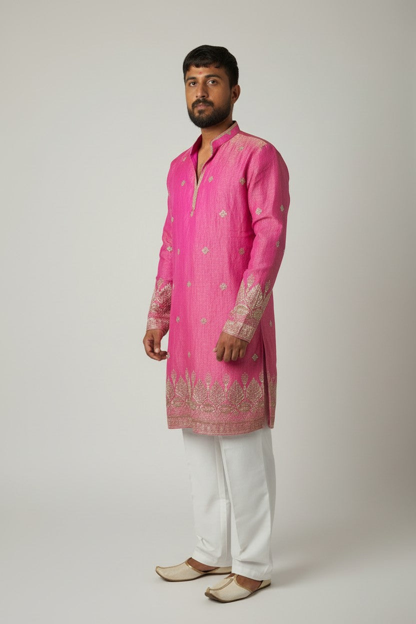 Klassic NX Pink Kurta - D8