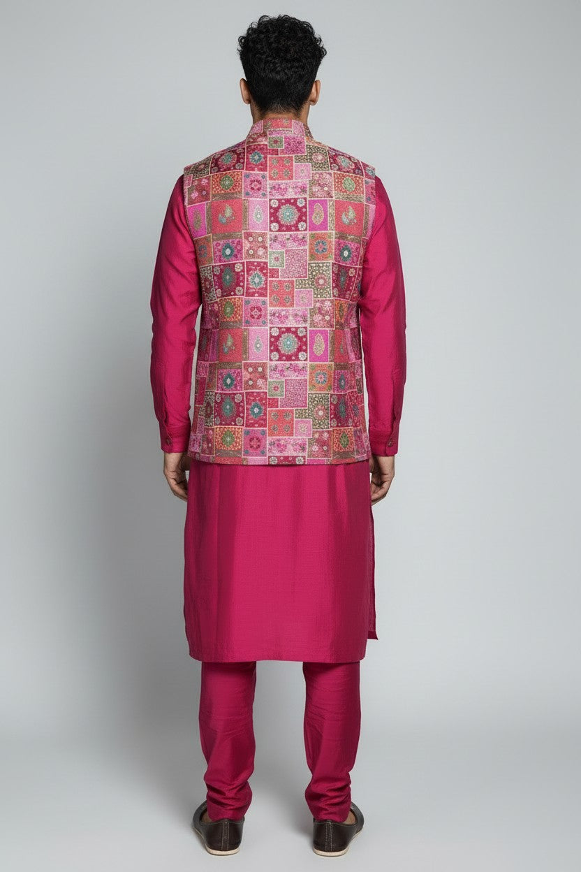 Klassic NX Pink Kurta Set - D2