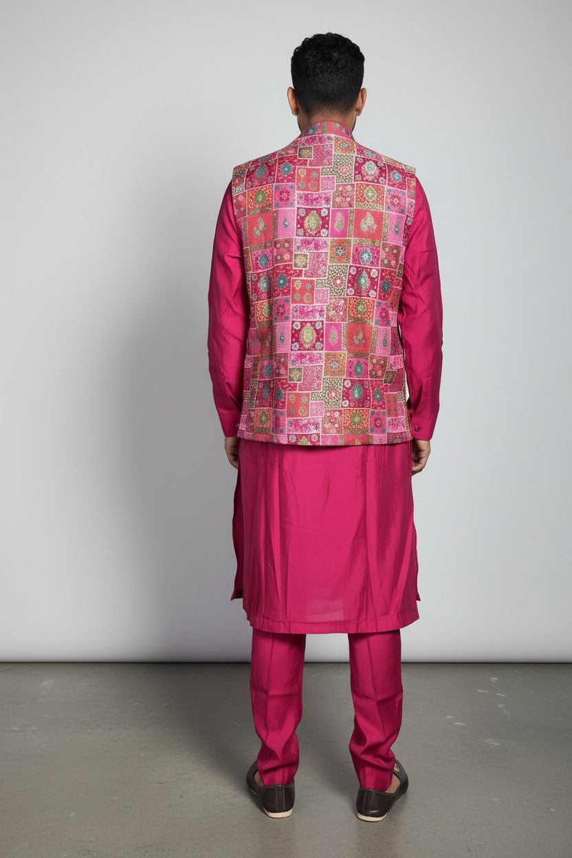 Klassic NX Pink Kurta Set - D2