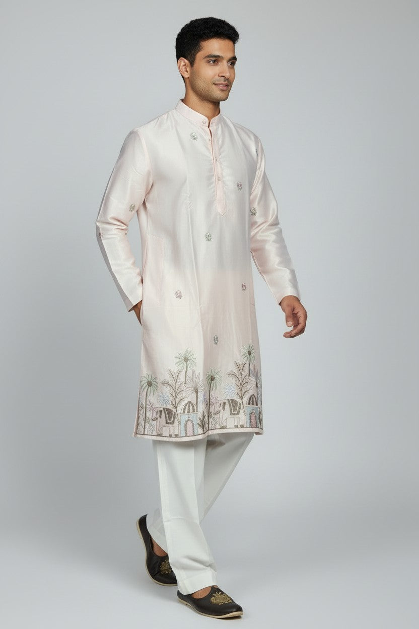 Klassic NX Blush Pink Kurta - D30