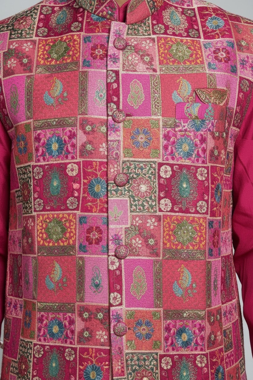 Klassic NX Pink Kurta Set - D2