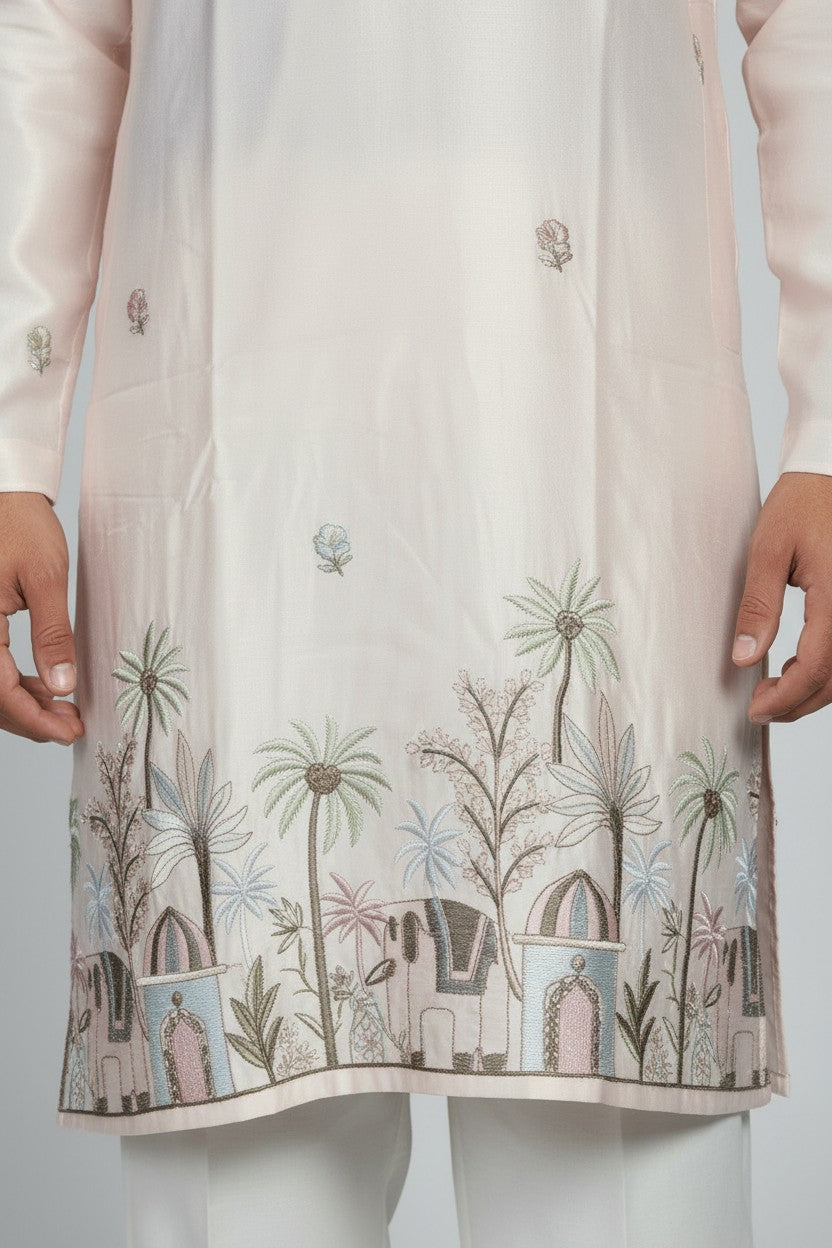 Klassic NX Blush Pink Kurta - D30