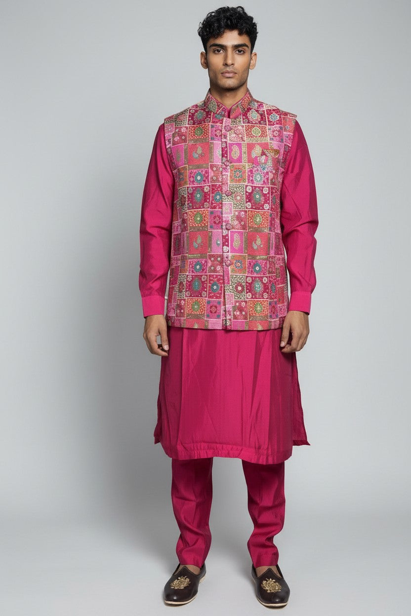 Klassic NX Pink Kurta Set - D2