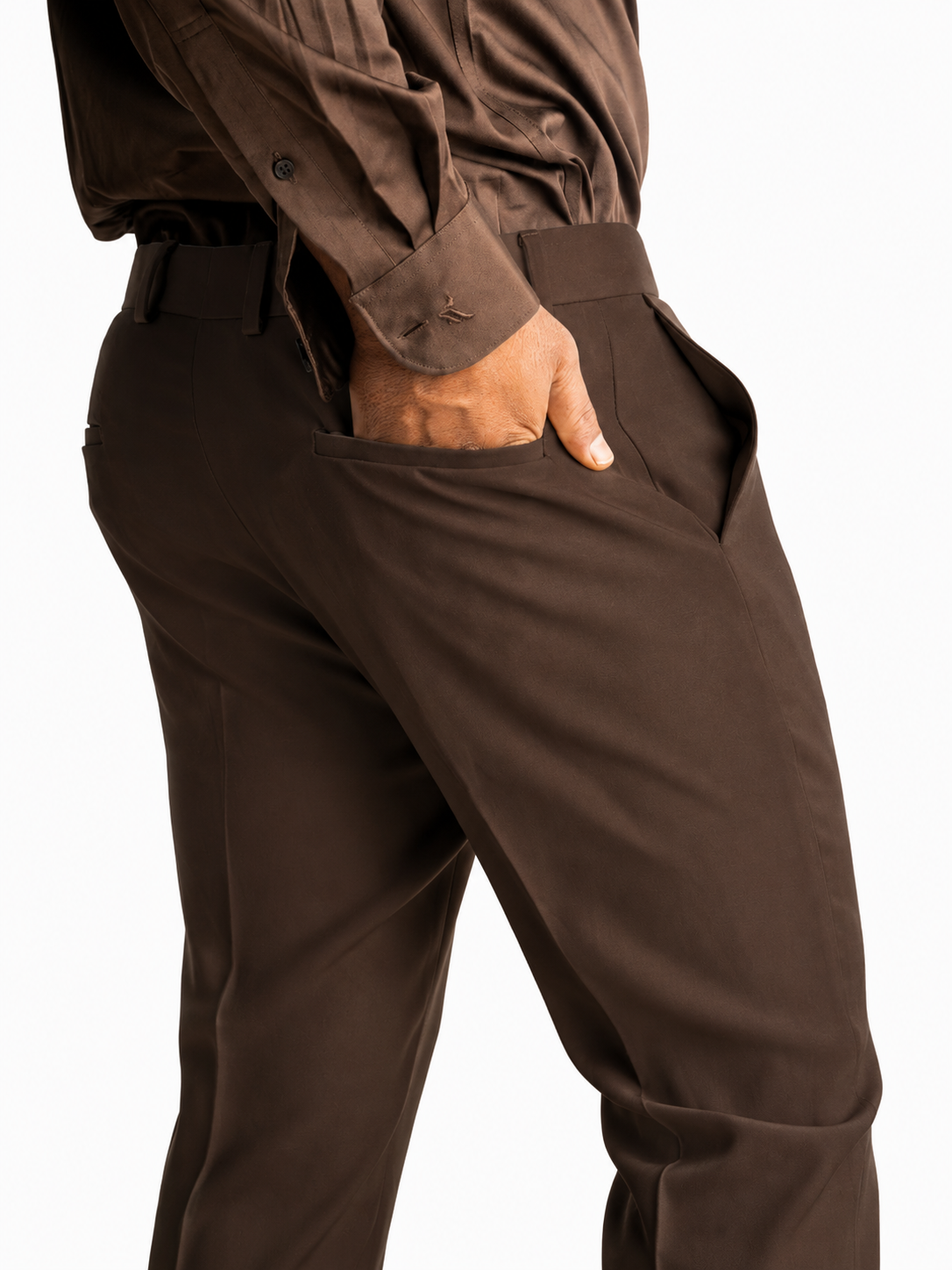 Boot Cut Pant Brown