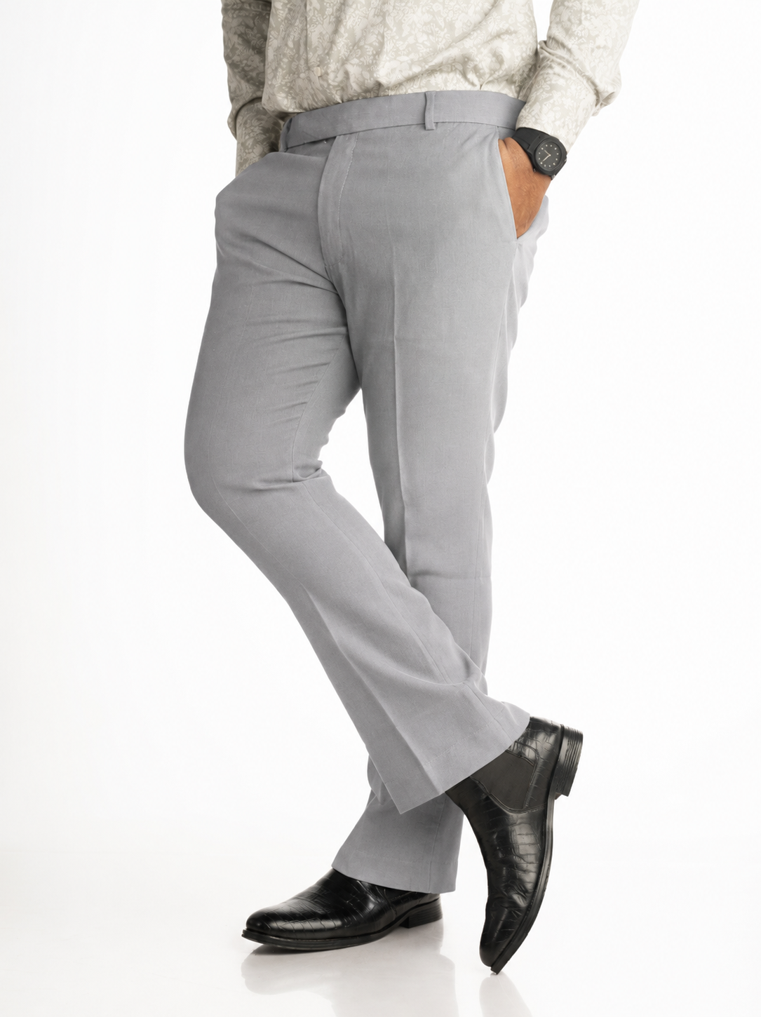 Boot Cut Pant Grey