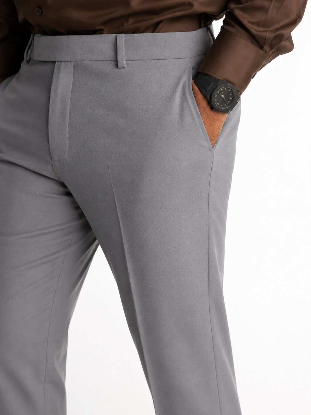 Boot Cut Pant Grey