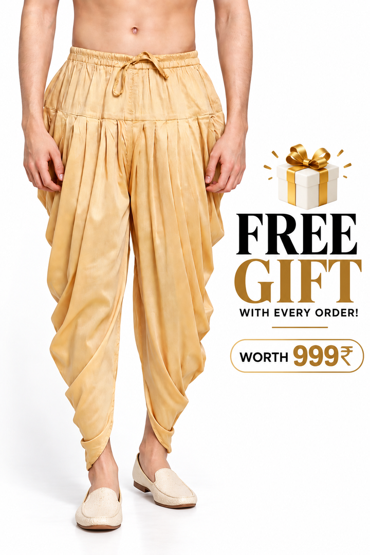Golden Dhoti