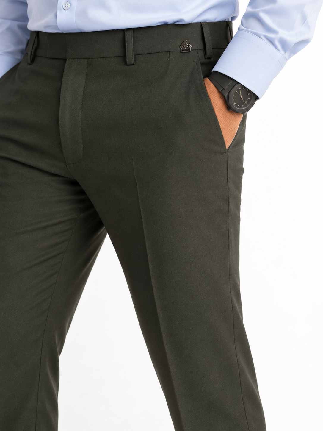 KLASSIC Dark Khaki men's pants design 16