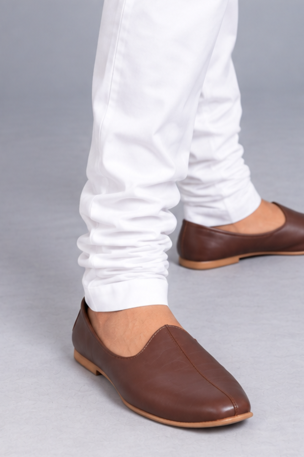 White Chudidar Pyjama
