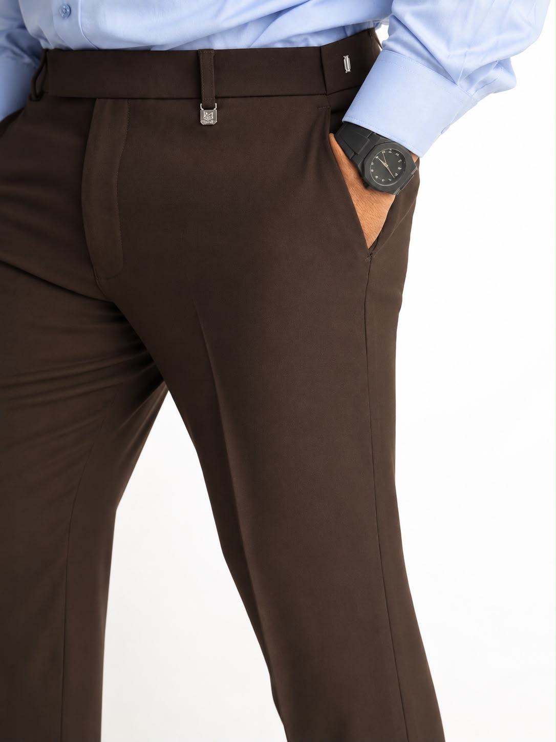 KLASSIC BTCT Men's Pants - Brown - Design 17